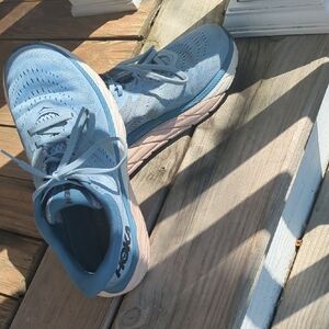 Women Hoka Arahi Blue Running Shoes
